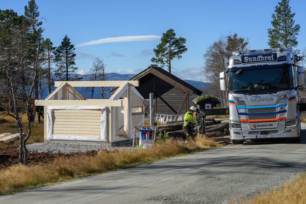 Redskapsboden på plass